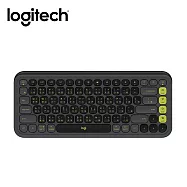 羅技 POP Icon Keys 無線鍵盤 潮玩黑