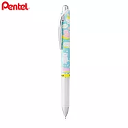 (2支1包) PENTEL KAWAII 8th 極速鋼珠筆0.5限定 酣睡貓咪