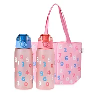 【Hiromimi】SOU&middot;SOU TRITAN水壺2入組附兩用雙杯袋