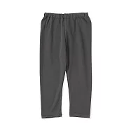 【MUJI 無印良品】幼兒高腰彈性全長緊身褲 80 墨灰