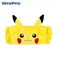 【日本正版授權】寶可夢 造型髮帶 寬版髮帶 洗臉髮帶/吸水髮帶 神奇寶貝 - 皮卡丘