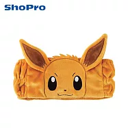 【日本正版授權】寶可夢 造型髮帶 寬版髮帶 洗臉髮帶/吸水髮帶 神奇寶貝 - 伊布