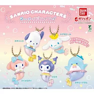 【日本正版授權】全套5款 三麗鷗 人魚吊飾 扭蛋/轉蛋 793417 帕恰狗/大耳狗/酷洛米/美樂蒂/山姆企鵝