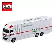 【日本正版授權】TOMICA NO.144 五十鈴 GIGA SUPER 救護車 ISUZU 長盒 玩具車 多美小汽車