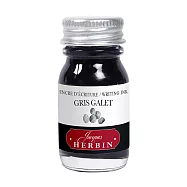 【Jacques Herbin|珍珠彩墨】礦石灰_10ml_ Gris Galet