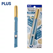 PLUS 開箱筆型剪刀 藍