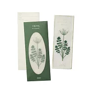 【韓國OIMU】植物採集刺繡書籤 ‧ 薺菜