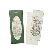 【韓國OIMU】植物採集刺繡書籤 ‧ 波斯菊