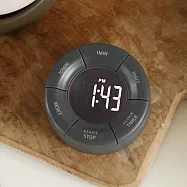 【韓國Dailylike】磁吸式 時鐘/倒數計時器 ‧ 黑