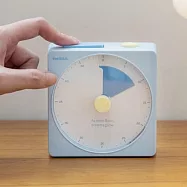 【韓國Nelna】可磁吸 靜音秒針 番茄計時鐘 ‧ Sky Blue
