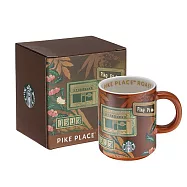 [星巴克]3OZ派克市場豆標馬克杯