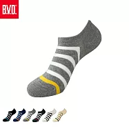 【BVD】撞色直角男踝襪(B654襪子/低口襪/短襪) 中灰25-28CM