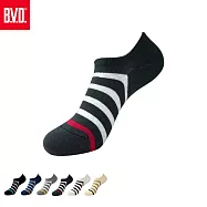 【BVD】撞色直角男踝襪(B654襪子/低口襪/短襪) 深灰25-28CM