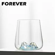 【日本FOREVER】日式酒杯/玻璃杯/秋名山杯/觀山玻璃杯/威士忌杯-4入組-410ML -彩色
