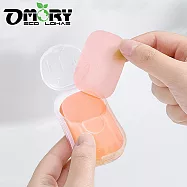 【OMORY】隨身迷你香皂紙- 橘色(水蜜桃味)