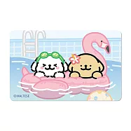 線條小狗 《泳池趴趴》一卡通