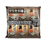 orionjako韓國風味海苔(12入) 照燒風味