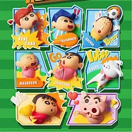 樂玩多 蠟筆小新激情綠茵系列-冰箱貼盲盒 _單入隨機款