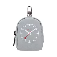 MONDAINE 瑞士國鐵Petite迷你吊飾小包/耳機包/零錢包/鑰匙包 &ndash; Gray Pack 水泥灰