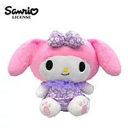 【日本正版授權】三麗鷗 夏季服裝系列 絨毛玩偶 24cm 娃娃/玩偶 - 美樂蒂