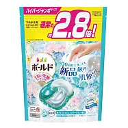 【P&G】4D洗衣球 補充包 藍色款-清新皂香 31入