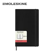 2025-2026 MOLESKINE 18個月日記軟皮手帳 - L型/黑