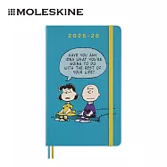 2025-2026 MOLESKINE 史努比18個月週記硬殼手帳 - L型/藍