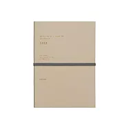 【日本HIGHTIDE】2026 方格週記事手帳B6 ‧ 韋爾特/米色