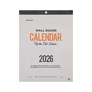 【日本HIGHTIDE】2026 Penco 復古質感月曆 A4
