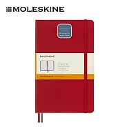 MOLESKINE 經典加量硬殼筆記本 - L型/ 橫線/ 紅
