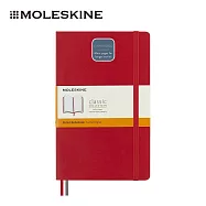MOLESKINE 經典加量軟皮筆記本 - L型/ 橫線/ 紅