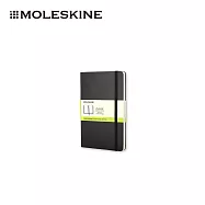 MOLESKINE 經典硬殼筆記本 - L型/ 空白/ 黑
