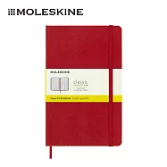 MOLESKINE 經典硬殼筆記本 - L型/ 方格/ 紅