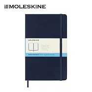 MOLESKINE 經典硬殼筆記本 - L型/ 點格/ 藍