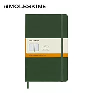 MOLESKINE 經典硬殼筆記本 - L型/ 橫線/ 綠