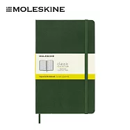 MOLESKINE 經典硬殼筆記本 - L型/ 方格/ 綠