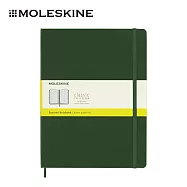 MOLESKINE 經典硬殼筆記本 - XL型/ 方格/ 綠
