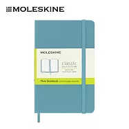 MOLESKINE 經典硬殼筆記本 - 口袋型/ 空白/ 珊瑚藍