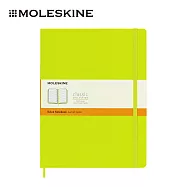 MOLESKINE 經典硬殼筆記本 - XL型/ 橫線/ 亮綠