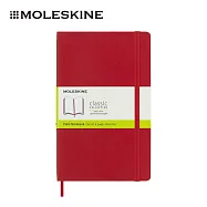 MOLESKINE 經典軟皮筆記本 - L型/ 空白/ 紅