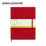 MOLESKINE 經典軟皮筆記本 - XL型/ 空白/ 紅