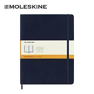 MOLESKINE 經典軟皮筆記本 - XL型/ 橫條/ 藍