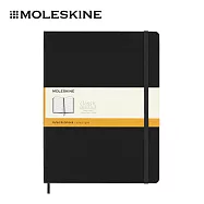MOLESKINE 經典硬殼筆記本 - XL型/ 橫條/ 黑