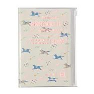 【日本Mark’s】2026 月記事收納手帳B6變型 ‧ 干支馬/象牙白