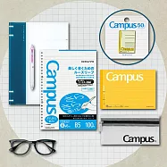 【開學套組】KOKUYO CAMPUS Z青春校園筆記活頁夾組 深藍