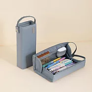 KOKUYO Campus橫開大容量筆袋- 藍