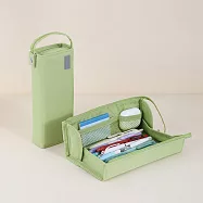 KOKUYO Campus橫開大容量筆袋- 綠