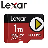 Lexar 雷克沙 1TB PLAY PRO microSDXC Express U3 A2 V30 記憶卡
