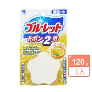 小林製藥馬桶消臭芳香錠120g 柚子香(黃