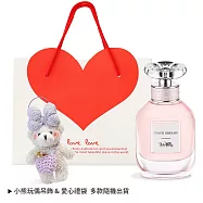 COACH 淡香精情人節限定[淡香精40ml+玩偶吊飾+禮袋]-情人節獻禮-國際航空版 逐夢
